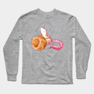 Lunar Cheese Wheel Long Sleeve T-Shirt